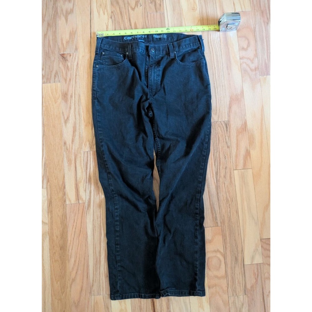 Carhartt Jeans 36 x 32 Black Relaxed Fit